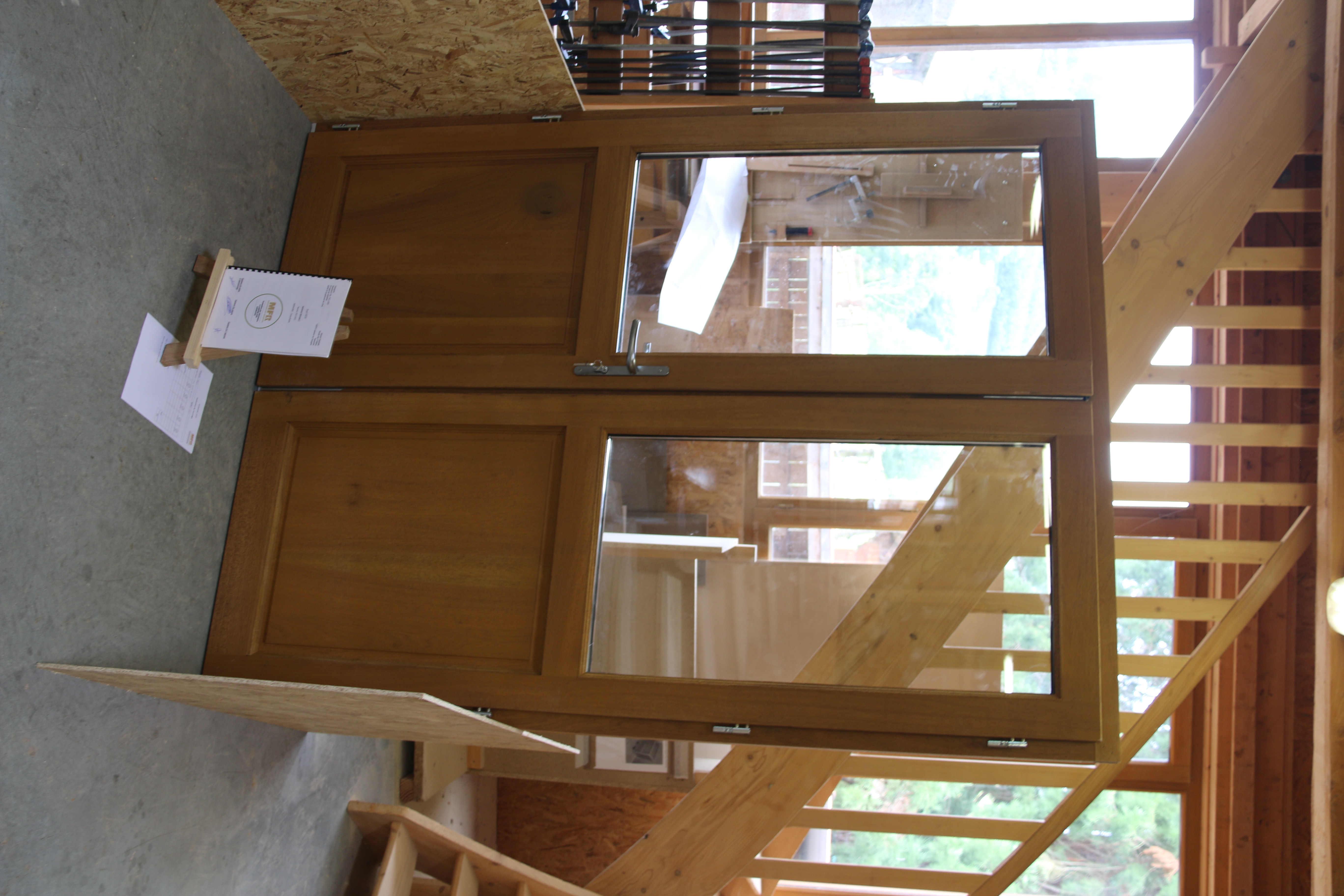 Porte réalisée par M.GOY