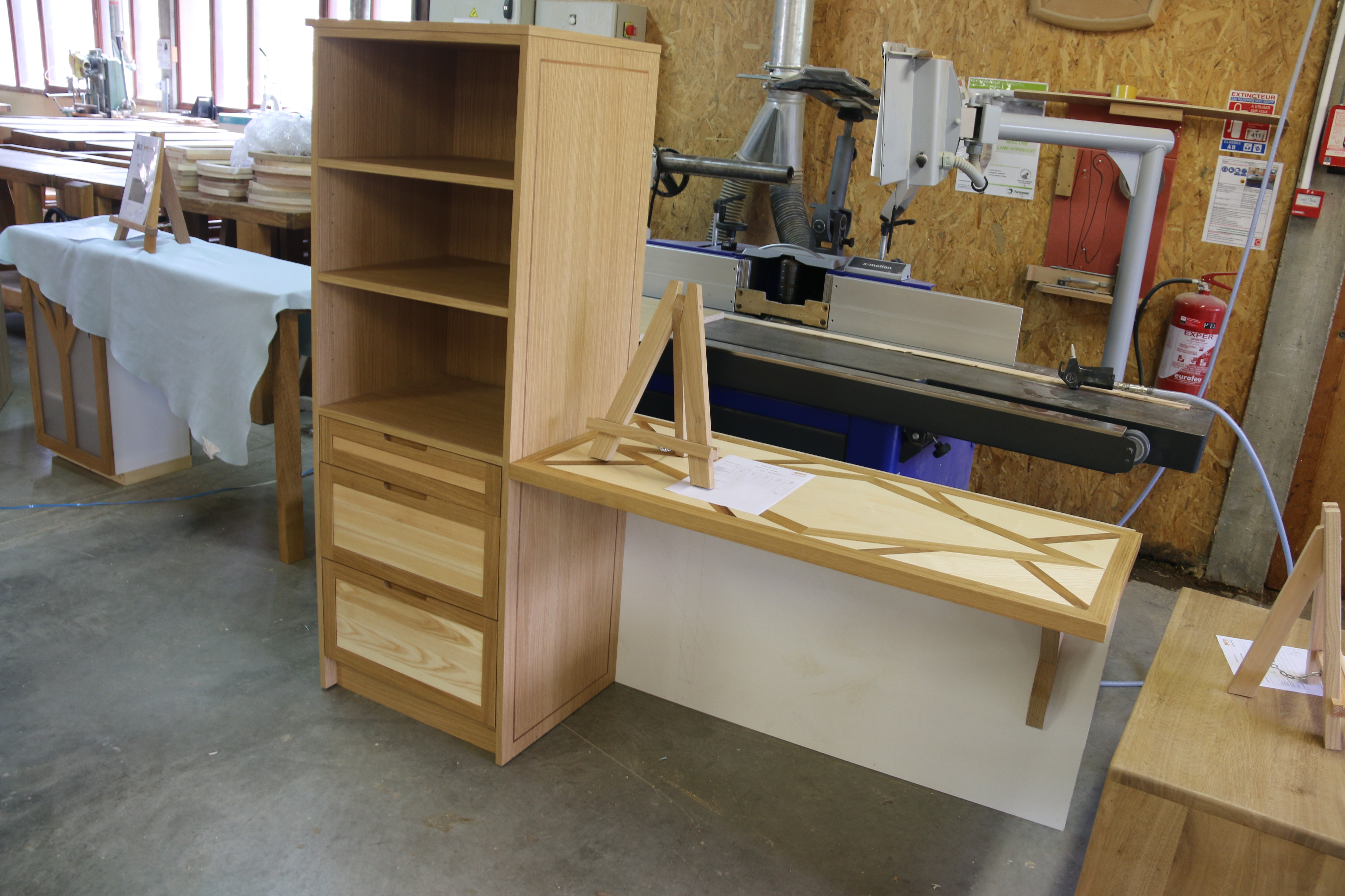 Bureau réalisé par M.ROSTAINGT