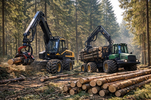 Devenir conducteur engins forestiers