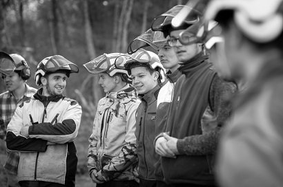 Les jeunes de la MFR de Lamure sur Azergues en apprentissage en Bac Pro Forêt